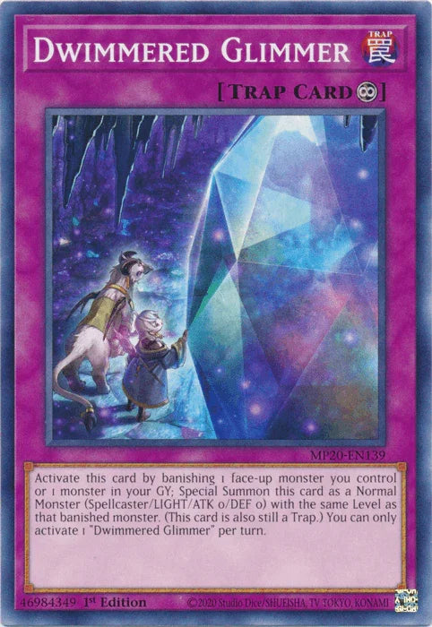 Dwimmered Glimmer [MP20-EN139] Common - for just $0.10! 