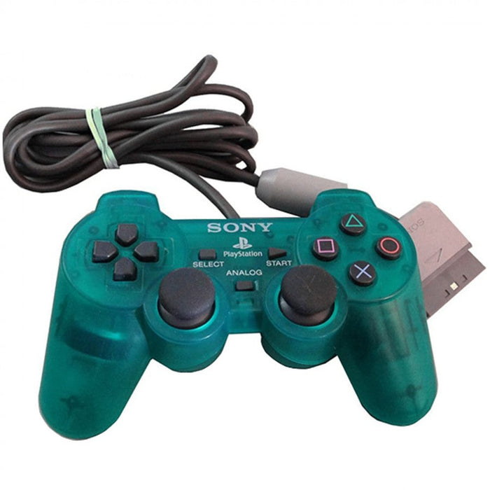 Clear Green Dual Shock Controller – PlayStation 1 (PS1) - for just $29.99! 