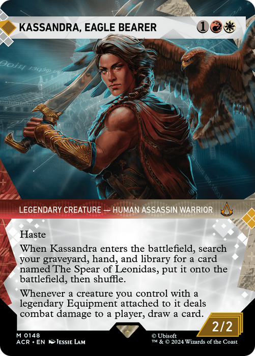 Kassandra, Eagle Bearer (ACR-148) - Assassin's Creed: (Showcase) (Borderless) - for just $2.02! 