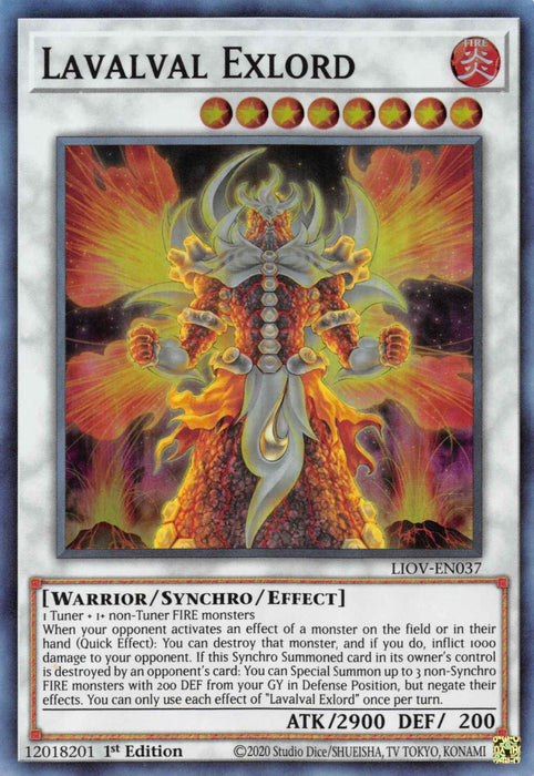 Lavalval Exlord [LIOV-EN037] Super Rare - for just $0.15! 