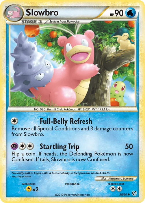 Slowbro (38/90) [HeartGold & SoulSilver: Undaunted] - for just $3.70! 