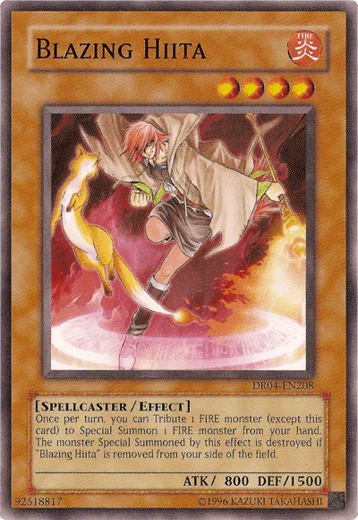 Blazing Hiita [DR04-EN208] Common - for just $0.30! 