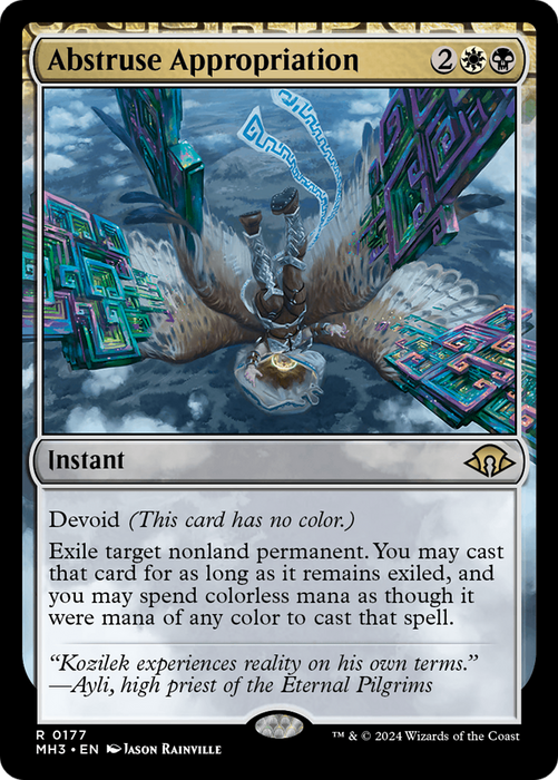 Abstruse Appropriation (MH3-177) - Modern Horizons 3: (devoid) - for just $0.10! 