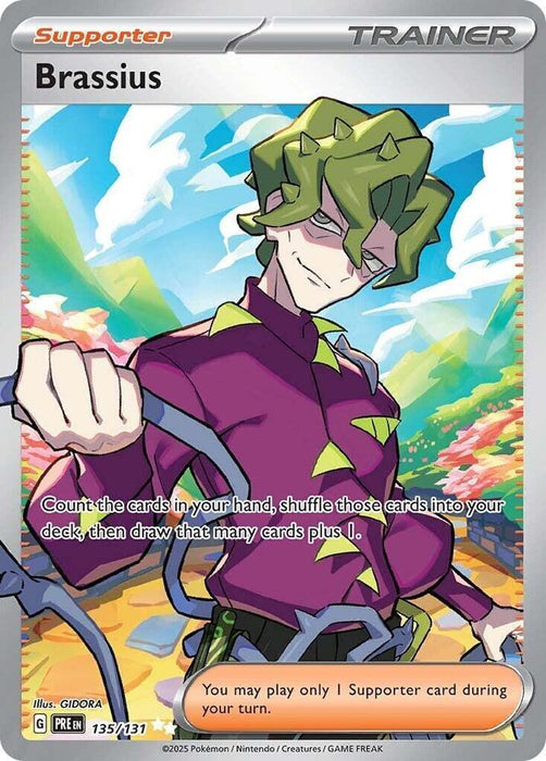 Brassius (135/131) [Scarlet & Violet: Prismatic Evolutions] - for just $0.25! 