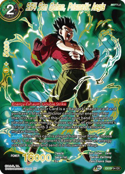 SS4 Son Gohan, Prismatic Aegis (EX19-34) [Special Anniversary Set 2021] - for just $0.20! 