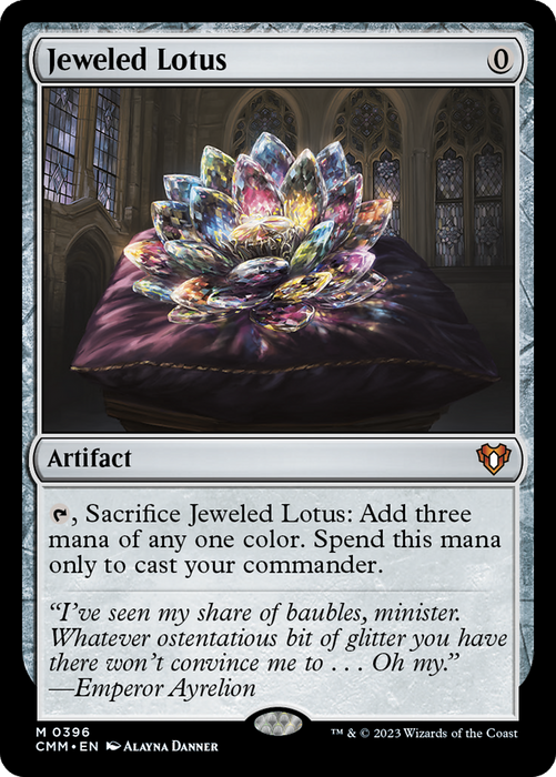Jeweled Lotus (CMM-396) - Commander Masters - for just $14.17! 