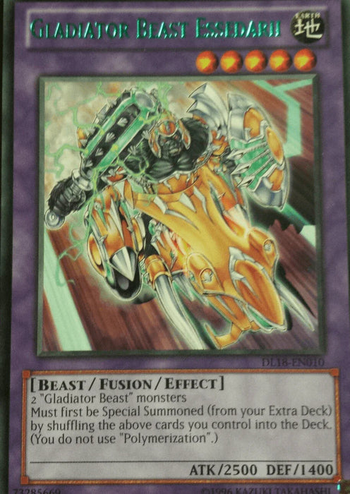 Gladiator Beast Essedarii (Green) [DL18-EN010] Rare - for just $2.50! 