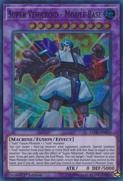 Super Vehicroid - Mobile Base [LEDU-EN030] Super Rare - for just $0.20! 