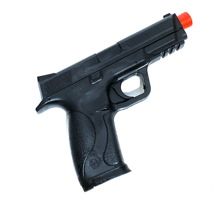Hard Poly Police S&W MP40 Black Pistol Prop - for just $30! 