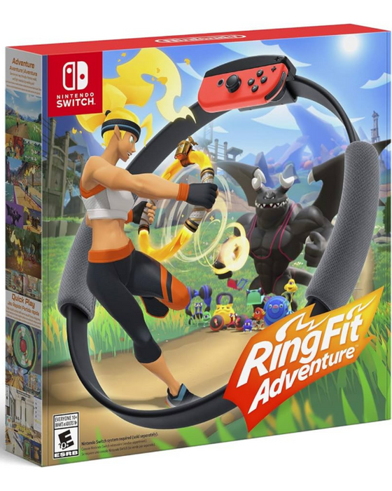 Ring Fit Adventure [Ring-Con Bundle] – Nintendo Switch (NS) - for just $20.99! 