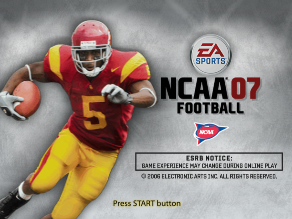 NCAA Football 2007 – PlayStation 2 (PS2) - for just $0! 