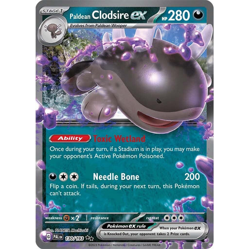 Paldean Clodsire ex (130/193) [Scarlet & Violet: Paldea Evolved] - Just $0.38! Shop now at Retro Gaming of Denver