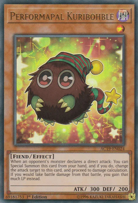 Performapal Kuribohble [AC19-EN024] Ultra Rare - for just $0.60! 