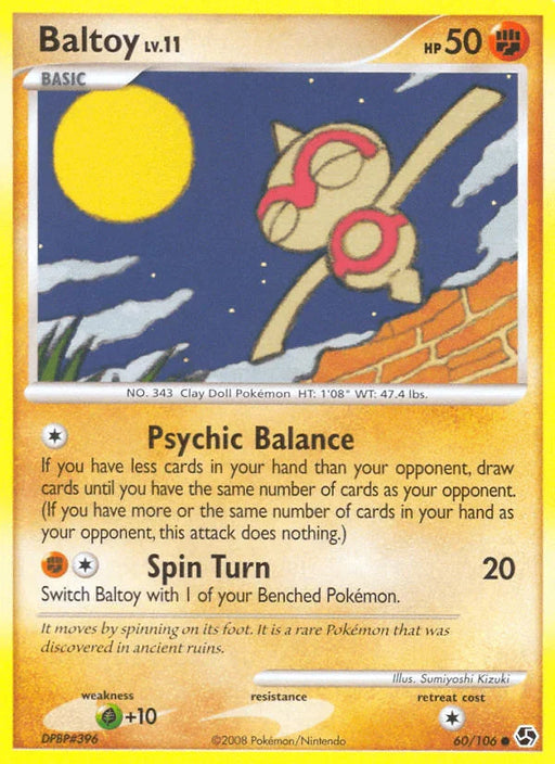 Baltoy (60/106) [Diamond & Pearl: Great Encounters] - for just $1.15! 
