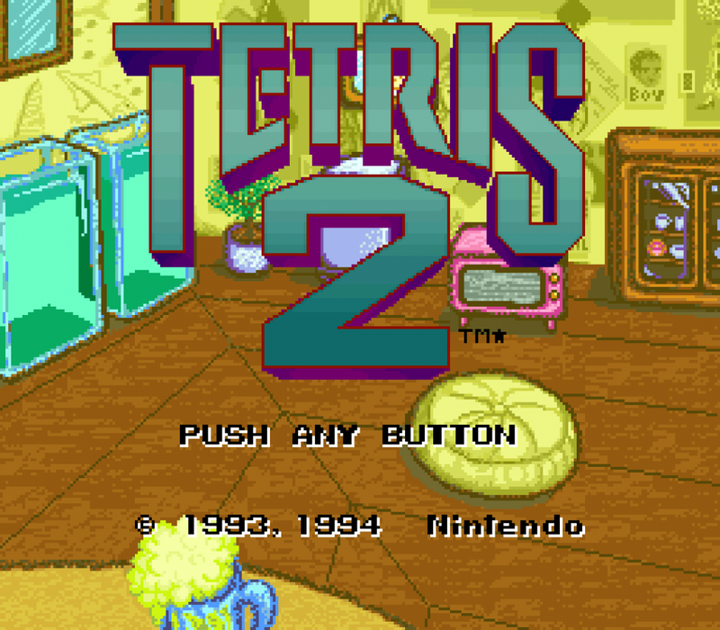 Tetris 2 – Super Nintendo Entertainment System (SNES) - for just $7.99! 