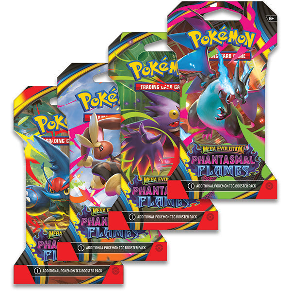 Pokemon: Mega Evolution - Phantasmal Flames Sleeved Booster Pack - for just $7! 