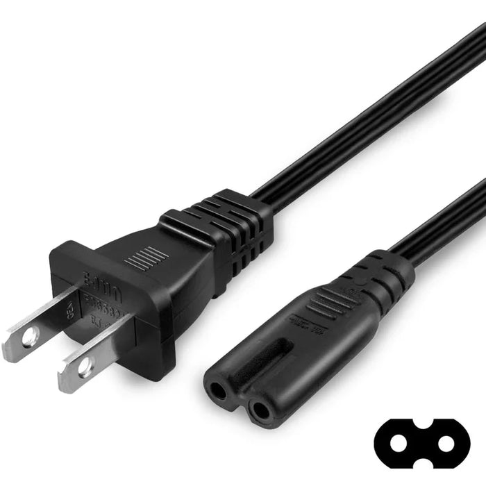 Universal Power Cable for PS3/PS4/Xbox/Xbox One/Xbox Series X|S (6 ft) – Accessory - for just $4.99! 