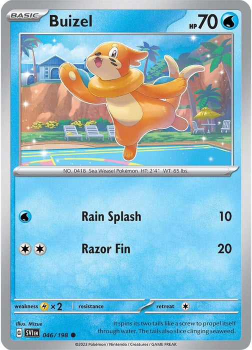 Buizel (046/198) [Scarlet & Violet: Base Set] - Just $0.05! Shop now at Retro Gaming of Denver