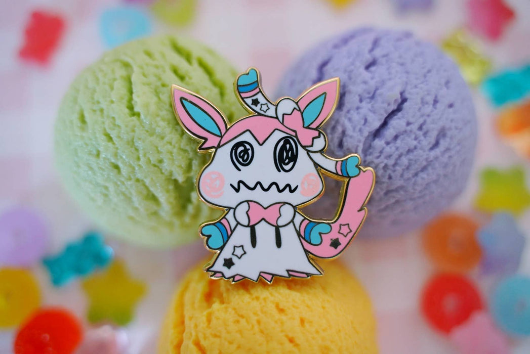Pokemon: Mimikyu Sylveon Enamel Pin - for just $12! 