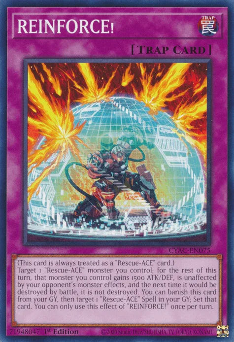 REINFORCE! [CYAC-EN075] Common - for just $0.10! 