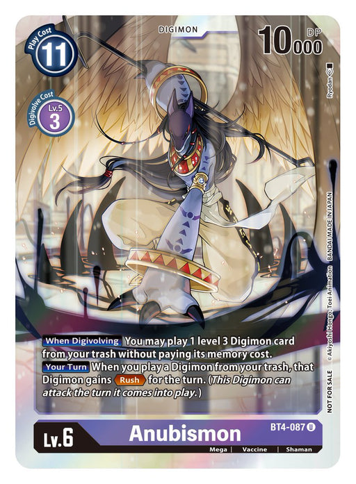 Anubismon [BT4-087] (Event Pack 2) [Great Legend] - Just $3.10! Shop now at Retro Gaming of Denver