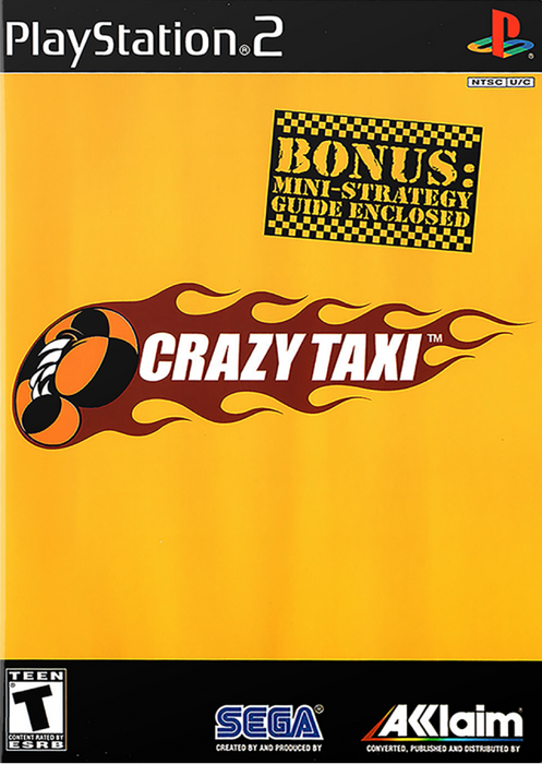 Crazy Taxi [Mini-Strategy Guide Edition] — PlayStation 2 (PS2) - for just $11.99! 