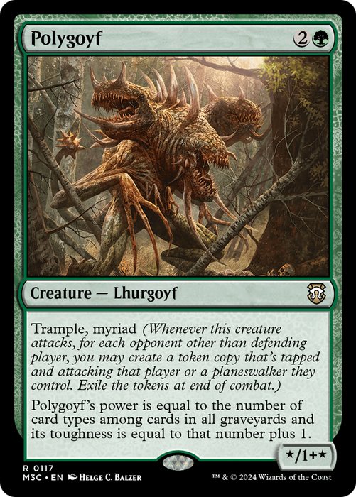 Polygoyf (M3C-117) - Modern Horizons 3 Commander - for just $0.09! 