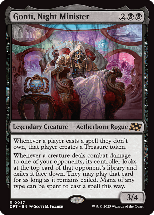 Gonti, Night Minister (DFT-087) - Aetherdrift - for just $0.43! 