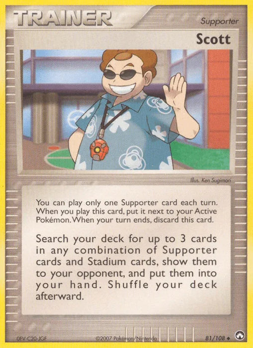Scott (81/108) [EX: Power Keepers] - for just $1! 