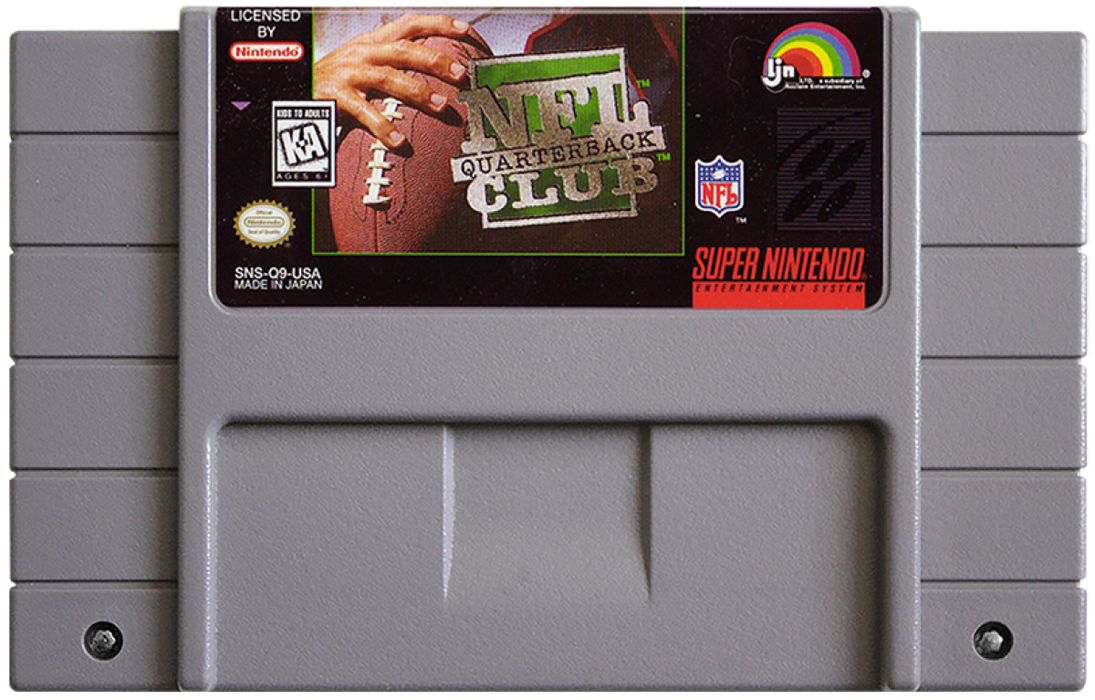 NFL Quarterback Club – Super Nintendo Entertainment System (SNES) - for just $5.99! 