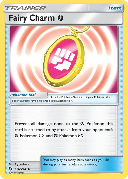 Fairy Charm Fighting (176/214) [Sun & Moon: Lost Thunder] - for just $0.10! 