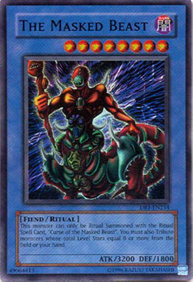 The Masked Beast [DB1-EN214] Super Rare - for just $0.80! 