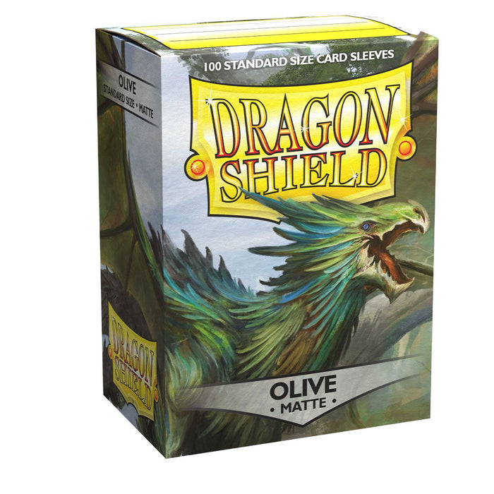 Dragon Shield: Standard 100ct Sleeves - Olive (Matte) - Just $0! Shop now at Retro Gaming of Denver