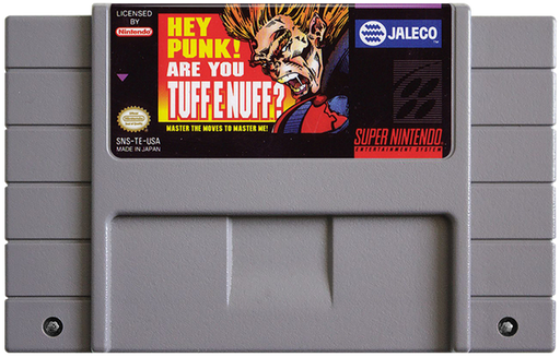 Hey Punk Are You Tuff E Nuff – Super Nintendo Entertainment System (SNES) - for just $12.99! 