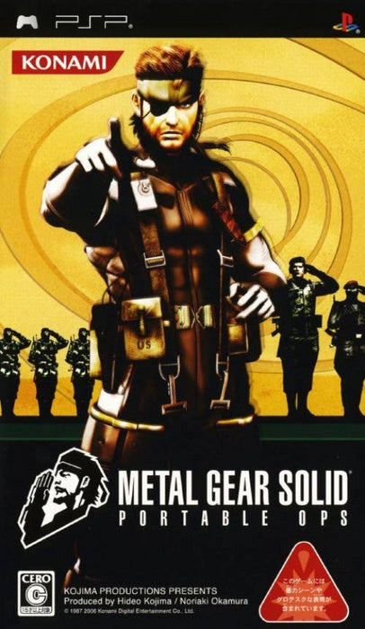 Metal Gear Solid: Portable Ops [JP Import] – PlayStation Portable (PSP) - for just $0! 