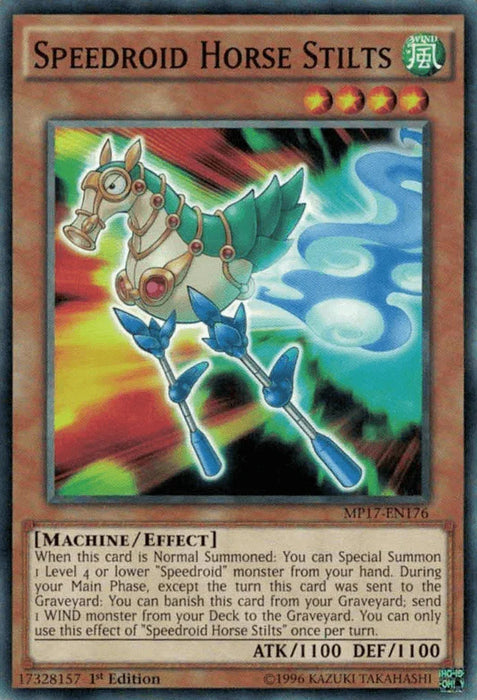 Speedroid Horse Stilts [MP17-EN176] Common - for just $0.15! 