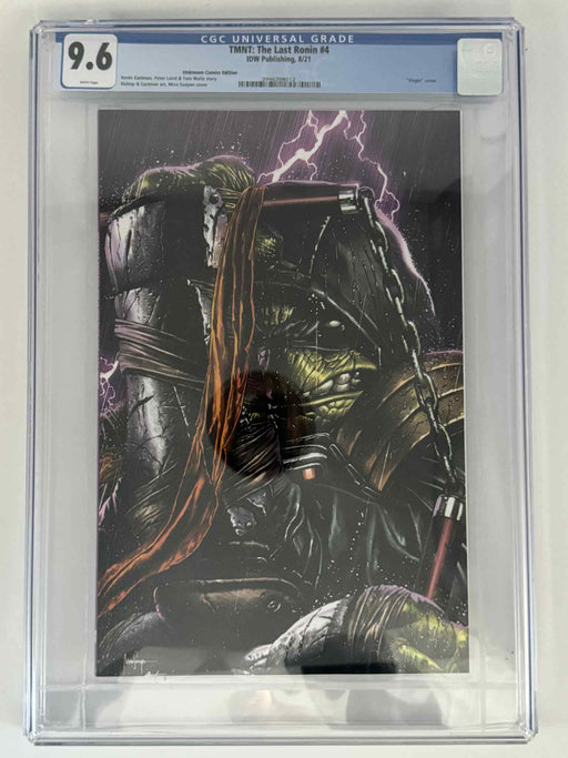 TMNT: The Last Ronin #4 CGC 9.6 Blue Label Suayan Exclusive Virgin Var - for just $125! 