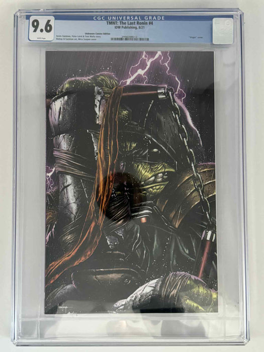 TMNT: The Last Ronin #4 CGC 9.6 Blue Label Suayan Exclusive Virgin Var - for just $125! 