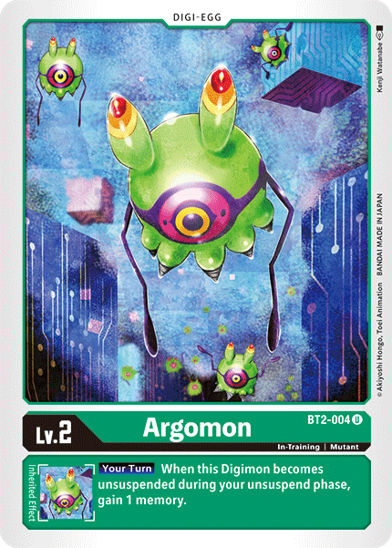 Argomon [BT2-004] [Release Special Booster Ver.1.5] - Just $0.09! Shop now at Retro Gaming of Denver