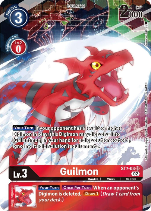 Guilmon [ST7-03] (Alternate Art) [Starter Deck: Beelzemon Advanced Deck Set] - Just $0.09! Shop now at Retro Gaming of Denver