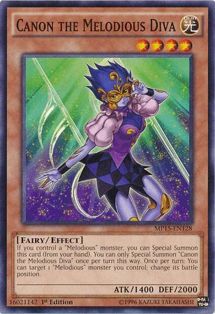 Canon the Melodious Diva [MP15-EN128] Common - for just $0.25! 