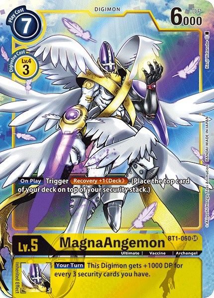 MagnaAngemon [BT1-060] (Alternate Art) [Release Special Booster Ver.1.0] - Just $1.30! Shop now at Retro Gaming of Denver