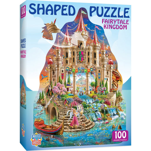 Fairytale Kingdom - 100 Piece Shaped Jigsaw Puzzle - Just $12.99! Shop now at Retro Gaming of Denver