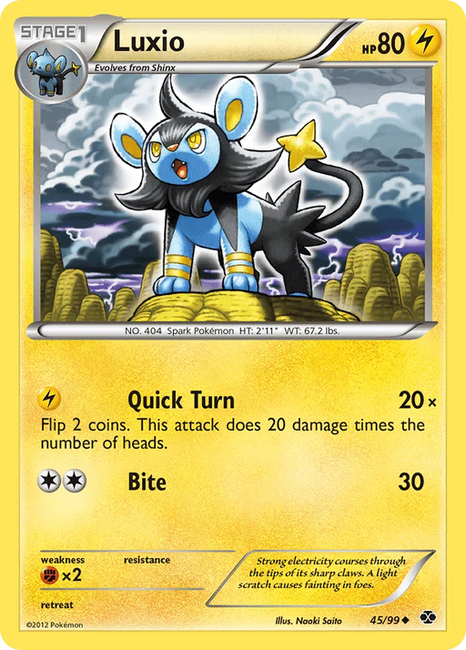 Luxio (45/99) [Black & White: Next Destinies] - for just $0.10! 
