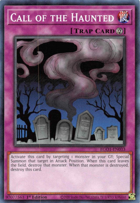 Call of the Haunted [EGO1-EN033] Common - for just $0.10! 
