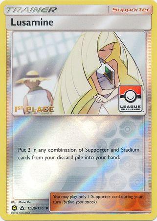 Lusamine (153a/156) (League Challenge Alt Art 1st Place) [Sun & Moon: Ultra Prism] - for just $6.65! 