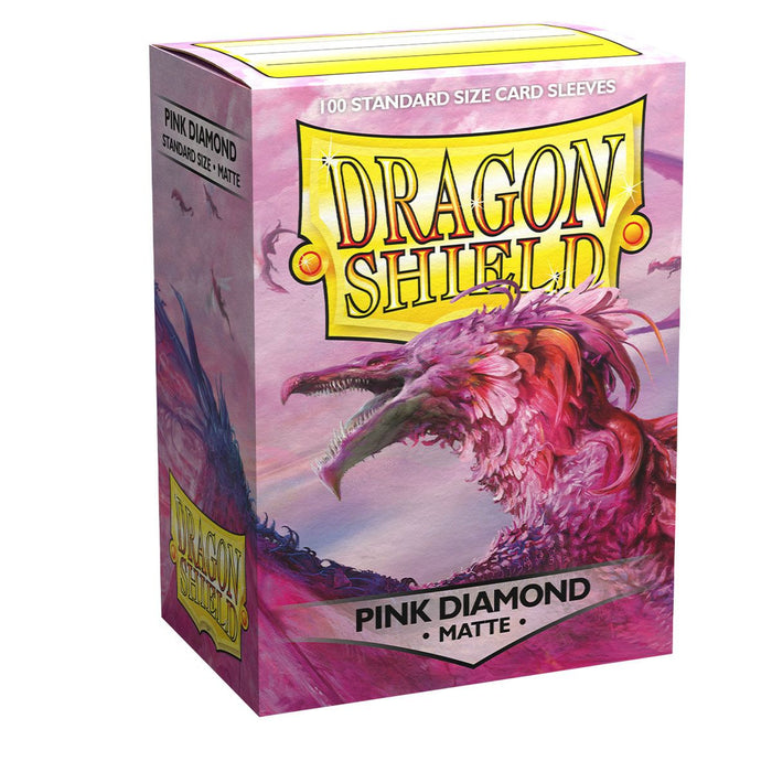 Dragon Shield: Standard 100ct Sleeves - Pink Diamond (Matte) - Just $8.95! Shop now at Retro Gaming of Denver