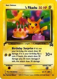 Pikachu (24) (Birthday) [Pikachu World Collection Promos] - for just $107.75! 