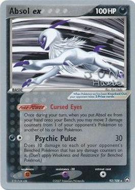Absol ex (92/108) (Flyvees - Jun Hasebe) [World Championships 2007] - for just $5.60! 