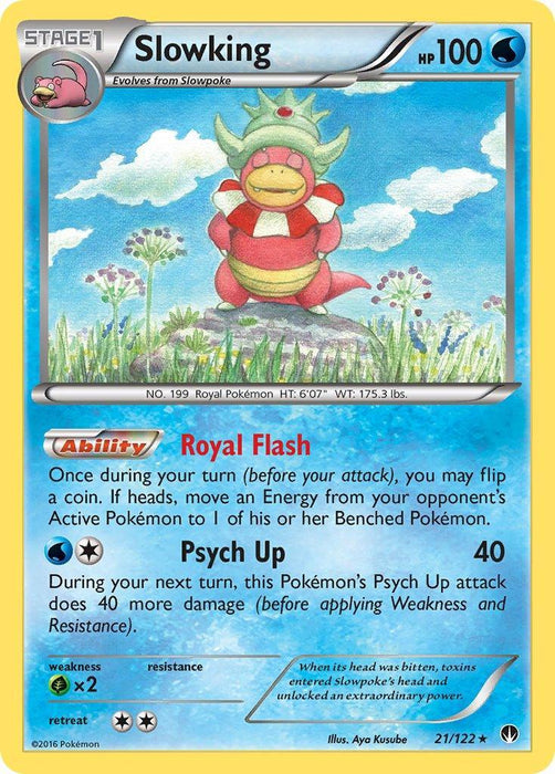 Slowking (21/122) (Theme Deck Exclusive) [XY: BREAKpoint] - for just $0.30! 